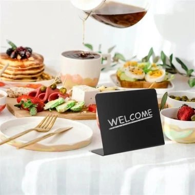 Bảng đen PVC mini di động Dễ viết Dễ lau sạch – Bảng tin, bánh quy đánh dấu, nhãn tiệc cưới chỉ 38.060đ 8