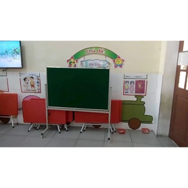 Bảng Di Động 2 Mặt Mầm Non 80x120cm - Giá ưu đãi 955.000đ, chất liệu bền, dễ lắp đặt 2 Bảng Di Động 2 Mặt Mầm Non 80x120cm - Giá ưu đãi 955.000đ, chất liệu bền, dễ lắp đặt 2