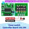 Bảng điều khiển công tắc hẹn giờ 10s‑24h, mô-đun rơle trễ điều chỉnh 1‑5 kênh
