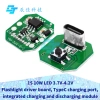 Bảng điều khiển đèn pin DIY 1-5 Cái, mạch tích hợp TypeC, mô-đun sạc-xả, giá chỉ 33.000₫