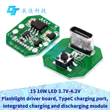 Bảng điều khiển đèn pin DIY 1-5 Cái, mạch tích hợp TypeC, mô-đun sạc-xả, giá chỉ 33.000₫