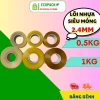 Băng dính cuộn 1kg lõi nhựa 2.4mm Giá siêu tiết kiệm 23.000 VNĐ độ bám cao đa năng cho mọi công việc