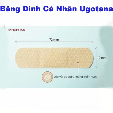 Băng Dính Y Tế Cá Nhân Ugotana Túi 50+1 - Giá Chỉ 19.000 VNĐ, Bảo Vệ An Toàn