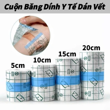 Băng Dính Y Tế Trong Suốt Dán Vết Thương, Chống Thấm Nước, Đủ Hình Xăm - Giá 18.000đ