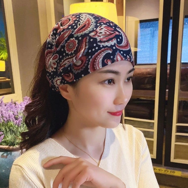 Băng đô Bandana che tóc màu xám - phong cách trẻ trung, giá ưu đãi 46.440 VND 5