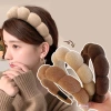 Băng đô bện đơn giản tiện dụng, phụ kiện hỗ trợ rửa mặt, giao nhanh địa phương 2