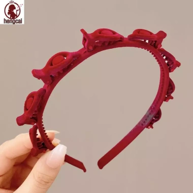 Băng đô bện Hàn Quốc thanh lịch cho nữ - phụ kiện tóc, giá ưu đãi 25.920₫ 5