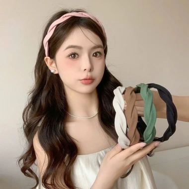 Băng Đô Bờm Tóc Nữ Vải Xoắn BT19 - Thời Trang Hàn Quốc, Giá 25.000 giảm từ 31.500
