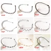 Băng đô cài tóc kim loại đen thể thao sành điệu cho nam nữ - Giá 22.572 VND 2