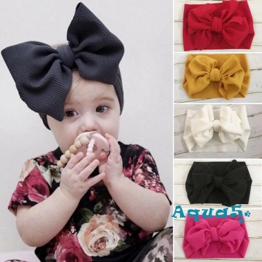 Băng đô cài tóc nơ to xinh xắn cho bé gái - Giá ưu đãi 41,688₫, chất liệu mềm mại, màu pastel