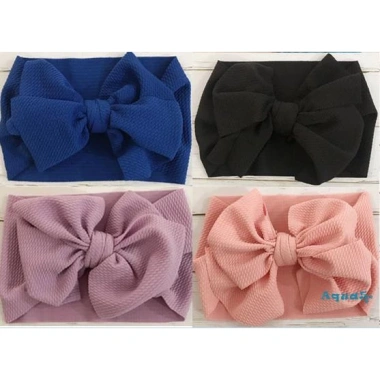 Băng đô cài tóc nơ to xinh xắn cho bé gái - Giá ưu đãi 41,688₫, chất liệu mềm mại, màu pastel