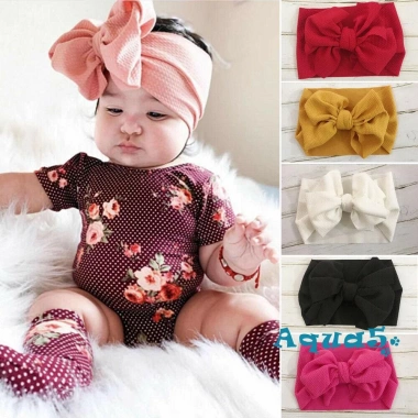Băng đô cài tóc nơ to xinh xắn cho bé gái - Giá ưu đãi 41,688₫, chất liệu mềm mại, màu pastel