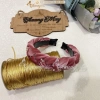 Băng Đô Cài Tóc Vải Nhung Đính Đá Ngọc Cao Cấp - Phối Áo Dài Dự Tiệc Lễ Tết Đẹp 3