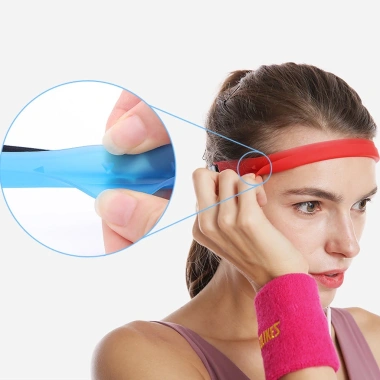 Băng đô chạy bộ silicon PACE RUNNING BD2 - Máng xối ngăn mồ hôi, thoải mái, giá chỉ 80.000₫