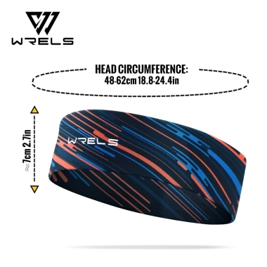 Băng đô chạy bộ WRELS K84 thấm hút mồ hôi, nhanh khô, chống trượt, giảm giá 98k, phù hợp thể thao ngoài trời