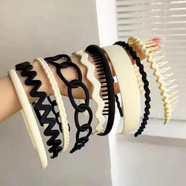 Băng đô chống trượt nam giới 9 chiếc - Phụ kiện rửa mặt, giá chỉ 48.017đ 4