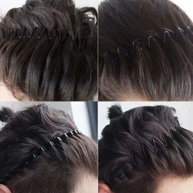 Băng đô chống trượt Unisex đen – Vòng buộc tóc thời trang, giá ưu đãi 54.000₫