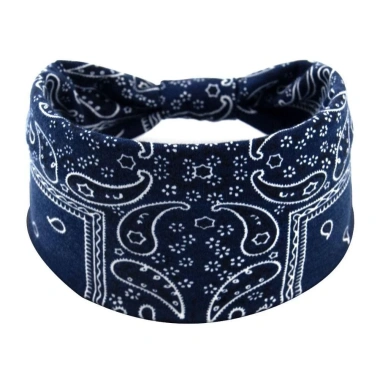 Băng Đô Co Giãn Cotton Rộng – Vải Sọc Đàn Hồi, Turban Quấn Tóc Nữ, Headwrap Phụ Kiện Thời Trang 5