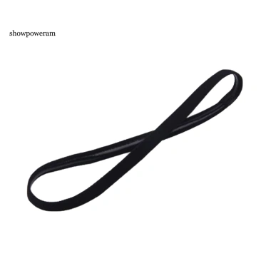 Băng đô co giãn màu trơn, thấm mồ hôi, thích hợp cho yoga, gym, thể dục 4