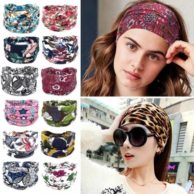 Băng Đô COFORDOS Cotton Co Giãn Bohemian Nữ - Mũ Turban Thời Trang Yoga