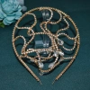 Băng đô đá uốn cong SEIZ6O - Vương miện cô dâu lễ hội, tiara pha lê, chỉ 189k 10