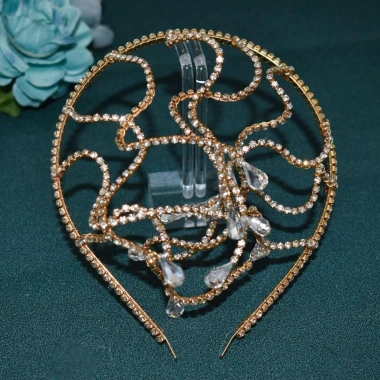 Băng đô đá uốn cong SEIZ6O - Vương miện cô dâu lễ hội, tiara pha lê, chỉ 189k 10 Băng đô đá uốn cong SEIZ6O - Vương miện cô dâu lễ hội, tiara pha lê, chỉ 189k 10