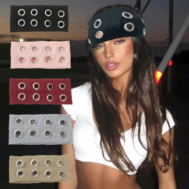 Băng đô dệt kim Punk & Thể thao co giãn, phù hợp nam nữ - Giá 53.600₫, giao hàng nhanh 2