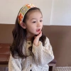 Băng đô dệt kim thêu cô gái dễ thương, vành rộng ngày lễ - Giá 45.100đ 4