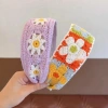 Băng đô dệt kim thêu cô gái dễ thương, vành rộng ngày lễ - Giá 45.100đ 8