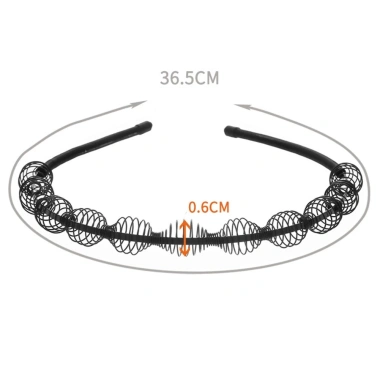 Băng đô gợn sóng kim loại dày EHES cho nam nữ - Phong cách hiện đại, giá 12.357₫ 6 Băng đô gợn sóng kim loại dày EHES cho nam nữ - Phong cách hiện đại, giá 12.357₫ 6