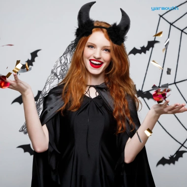 Băng Đô Halloween Quỷ Sừng và Mạng Lưới - Phụ Kiện Hóa Trang Giá ưu đãi 67,350₫ 2
