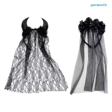 Băng Đô Halloween Quỷ Sừng và Mạng Lưới - Phụ Kiện Hóa Trang Giá ưu đãi 67,350₫ 9
