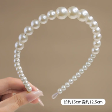 Băng Đô hạt Y2K cá tính - Cặp kẹp nơ thời trang cho tóc nữ, chỉ 22.500đ