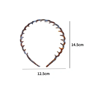 Băng đô hình sóng da báo chống trượt cho nữ - Giá chỉ 50.250đ, giảm 22%