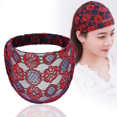 Băng đô hoa lưới cá tính cho nữ và bé gái - phụ kiện tóc giảm giá 29,484₫ 6