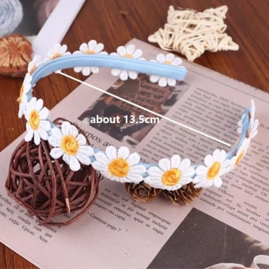 Băng Đô HYCEO Daisy Boho Sang Trọng - Trang Trí Tóc Nữ, Giá Giảm 45.360 VND 2