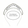 Băng đô kim cương giả Water Drop Queen Crown MAOYE66SY - Tiara hai lớp sang trọng, dangles bạc pha lê, giá 177.120 VND 2