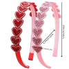Băng đô lấp lánh SMILE kim cương giả, hình trái tim đỏ dễ thương cho nữ, giá 82.080đ 2
