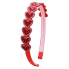 Băng đô lấp lánh SMILE kim cương giả, hình trái tim đỏ dễ thương cho nữ, giá 82.080đ 8