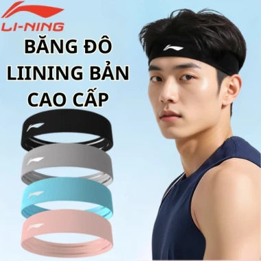 Băng đô LI NING LDEU369 vải co giãn thấm hút mồ hôi tỏa nhiệt nhanh Giá 109.000₫