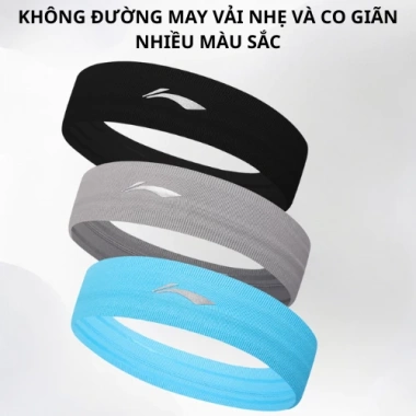 Băng đô LI NING LDEU369 vải co giãn thấm hút mồ hôi tỏa nhiệt nhanh Giá 109.000₫ 6 Băng đô LI NING LDEU369 vải co giãn thấm hút mồ hôi tỏa nhiệt nhanh Giá 109.000₫ 6