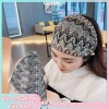 Băng đô màu xám họa tiết dân tộc - Che tóc tiện lợi, giá chỉ 33.000₫