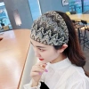 Băng đô màu xám họa tiết dân tộc - Che tóc tiện lợi, giá chỉ 33.000₫ 3
