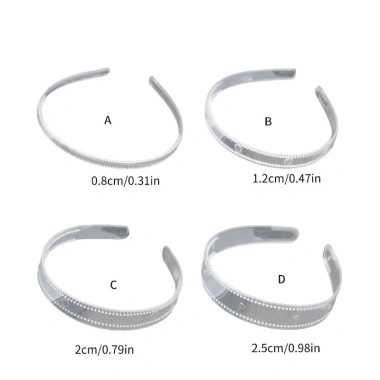Băng đô mỏng rộng vô hình EC có răng – Tạo kiểu tóc nhanh, thoải mái chỉ 35.640₫