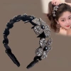 Băng đô nhung sang trọng có răng - Phụ kiện tóc chống trượt cho nữ, thanh lịch, chỉ 40.700₫