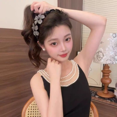 Băng đô nhung sang trọng có răng - Phụ kiện tóc chống trượt cho nữ, thanh lịch, chỉ 40.700₫ 5