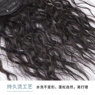 Băng Đô Nổ Một Mảnh Mô Phỏng Tóc Trán và Sideburns Siêu Vô Hình Nhẹ Tóc Trắng Bao 1LOX Giá Ưu Đãi