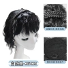 Băng Đô Nổ Một Mảnh Mô Phỏng Tóc Trán và Sideburns Siêu Vô Hình Nhẹ Tóc Trắng Bao 1LOX Giá Ưu Đãi 6