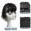 Băng Đô Nổ Một Mảnh Mô Phỏng Tóc Trán và Sideburns Siêu Vô Hình Nhẹ Tóc Trắng Bao 1LOX Giá Ưu Đãi 7