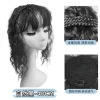 Băng Đô Nổ Một Mảnh Mô Phỏng Tóc Trán và Sideburns Siêu Vô Hình Nhẹ Tóc Trắng Bao 1LOX Giá Ưu Đãi 10